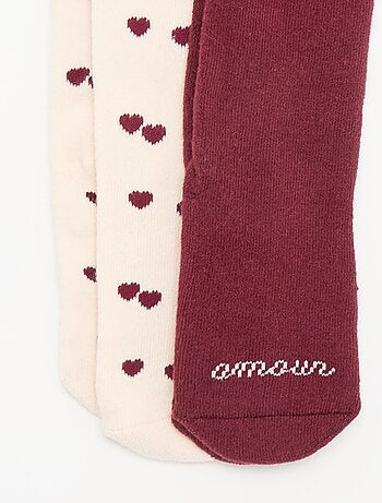 Pack de 2 pares de leotardos