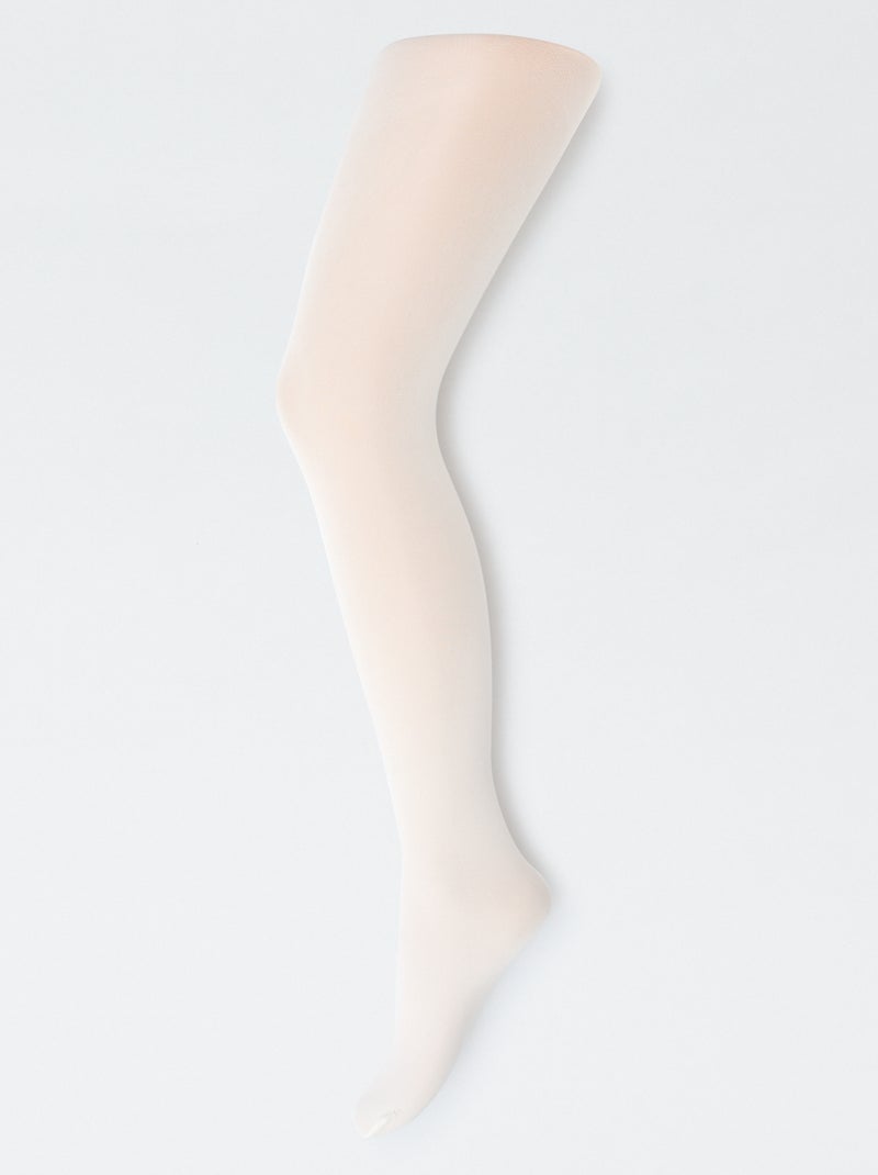 Pack de 2 pares de medias ligeras Blanco - Kiabi