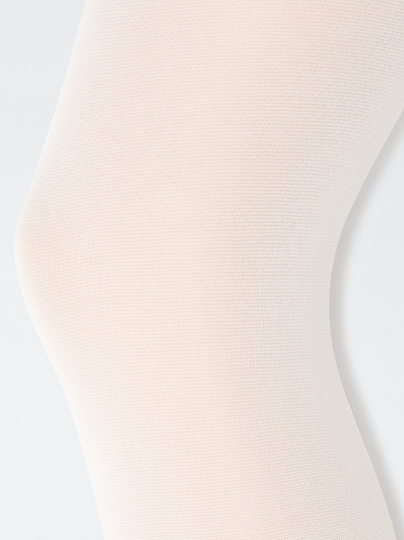 Pack de 2 pares de medias ligeras Blanco - Kiabi