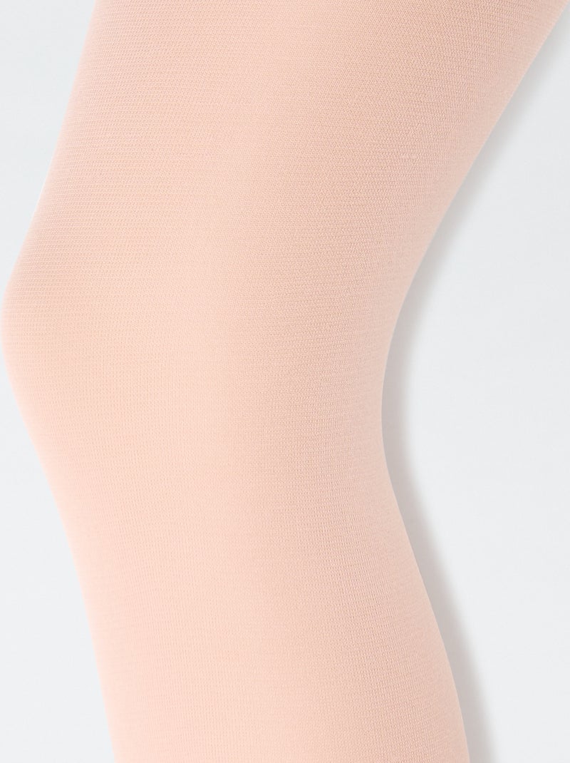 Pack de 2 pares de medias ligeras Rosa - Kiabi