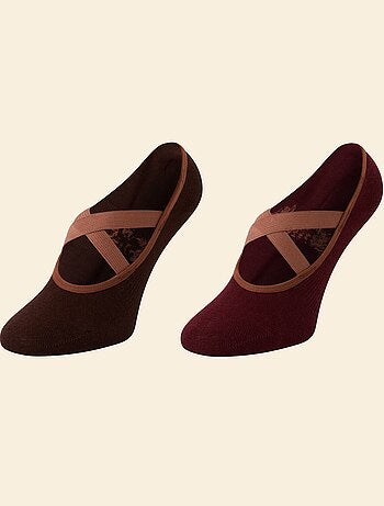 Ekstract - Pack de 2 pares de tobilleros de yoga