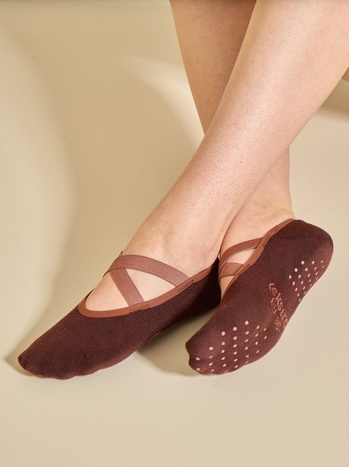 Pack de 2 pares de tobilleros de yoga - (ekstract) - Kiabi