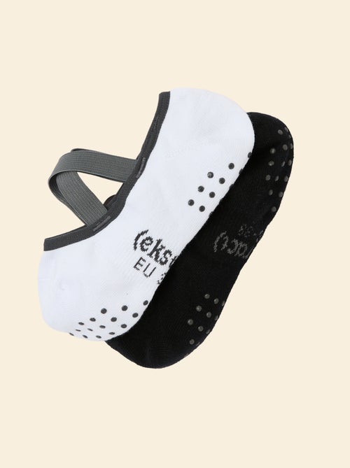 Pack de 2 pares de tobilleros de yoga - (ekstract) - Kiabi