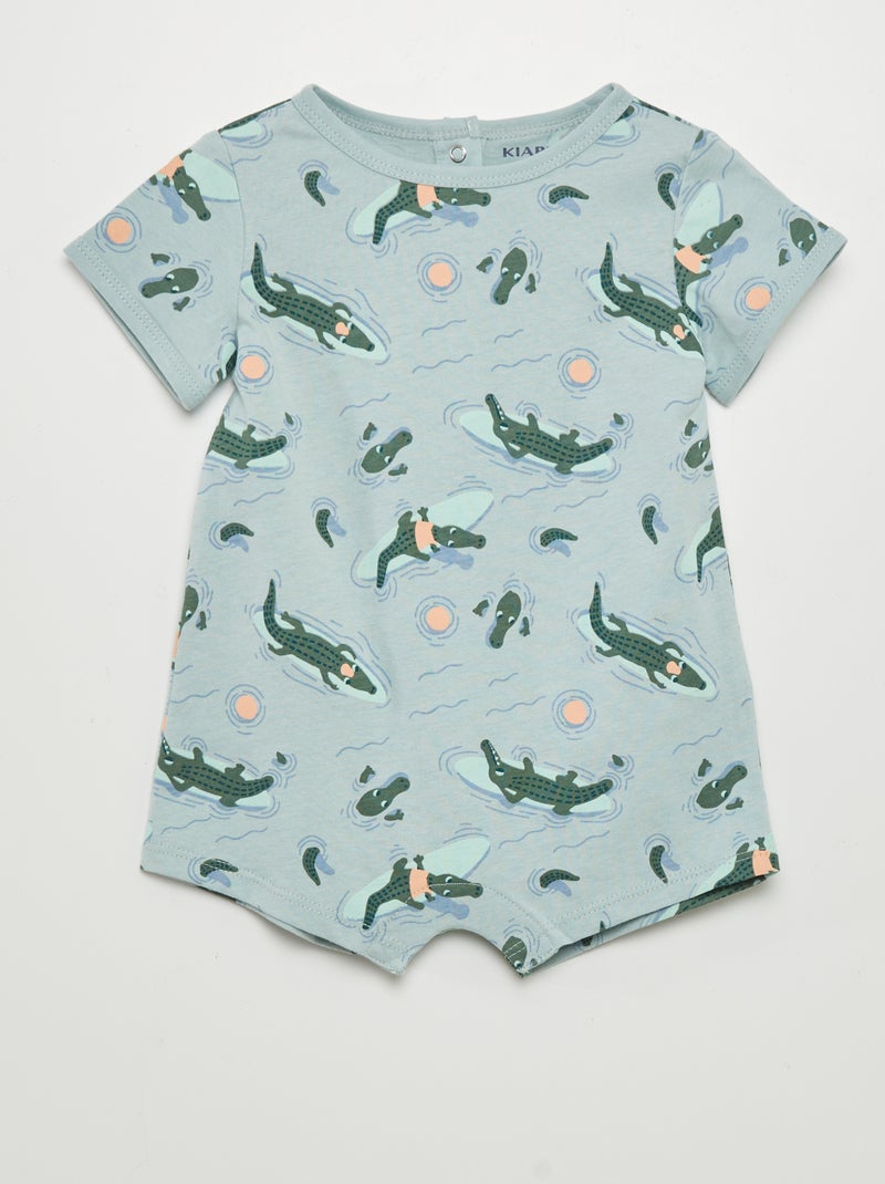 Pijama blanca con estampado para bebé niña - Siman El Salvador Pijama blanca con estampado para bebé niña - Siman El Salvador