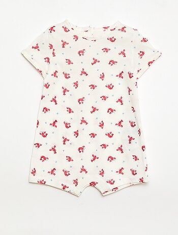 Pack de 2 peleles cortos de punto