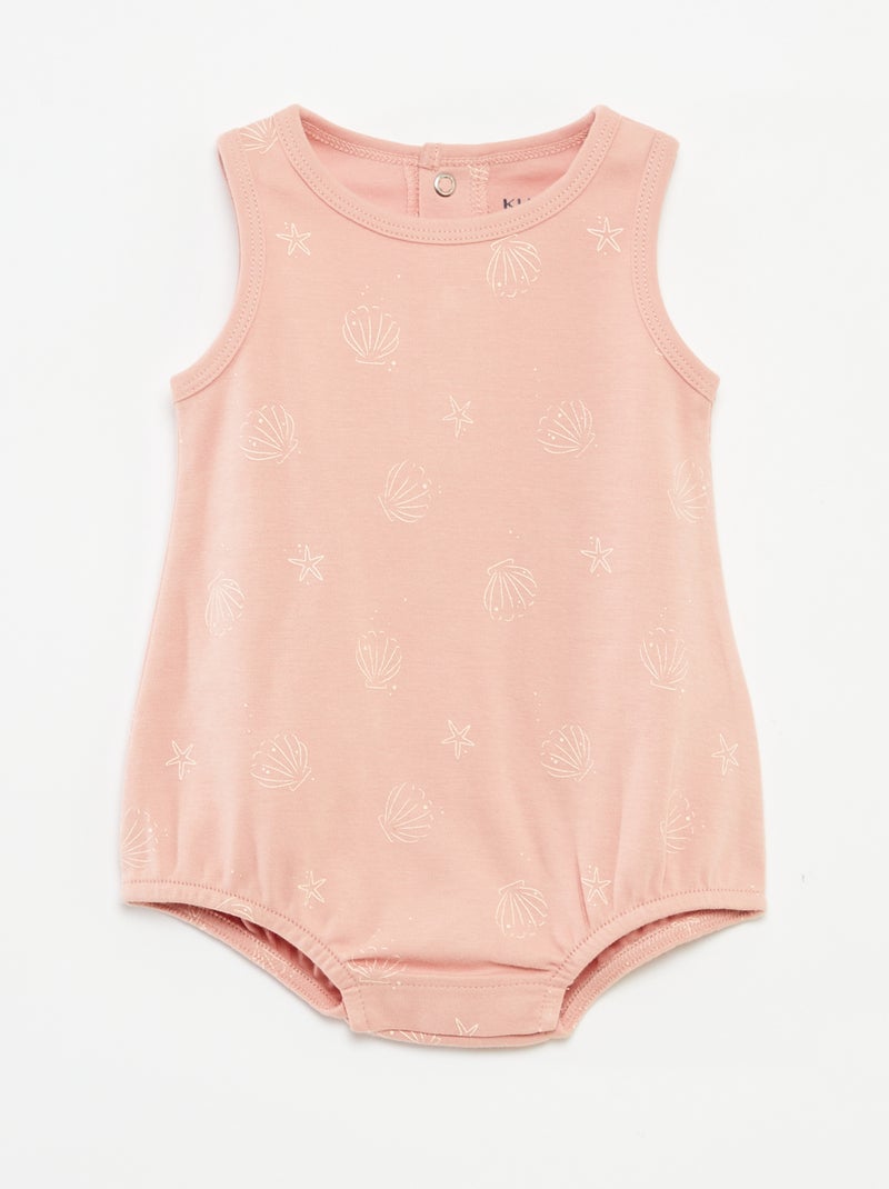 Pack de 2 peleles cortos ROSA - Kiabi