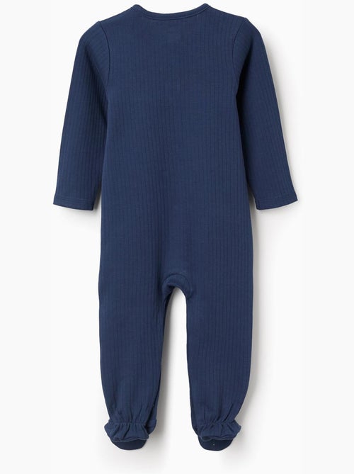 Pack de 2 peleles de algodón acanalados/estampados - Kiabi