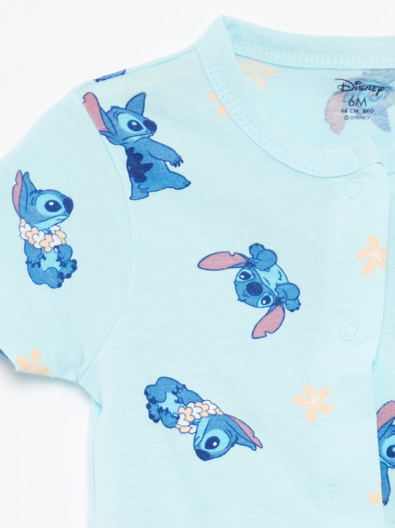 Pack de 2 peleles de manga corta 'Disney' AZUL - Kiabi