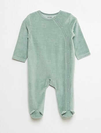 Lote de 2 pijamas de terciopelo