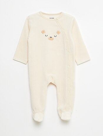 Lote de 2 pijamas de terciopelo