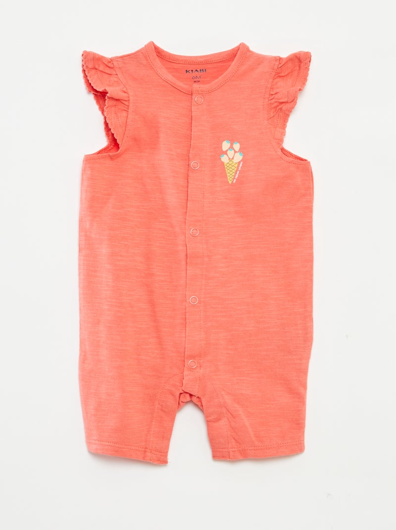 Pack de 2 peleles ligeros NARANJA - Kiabi