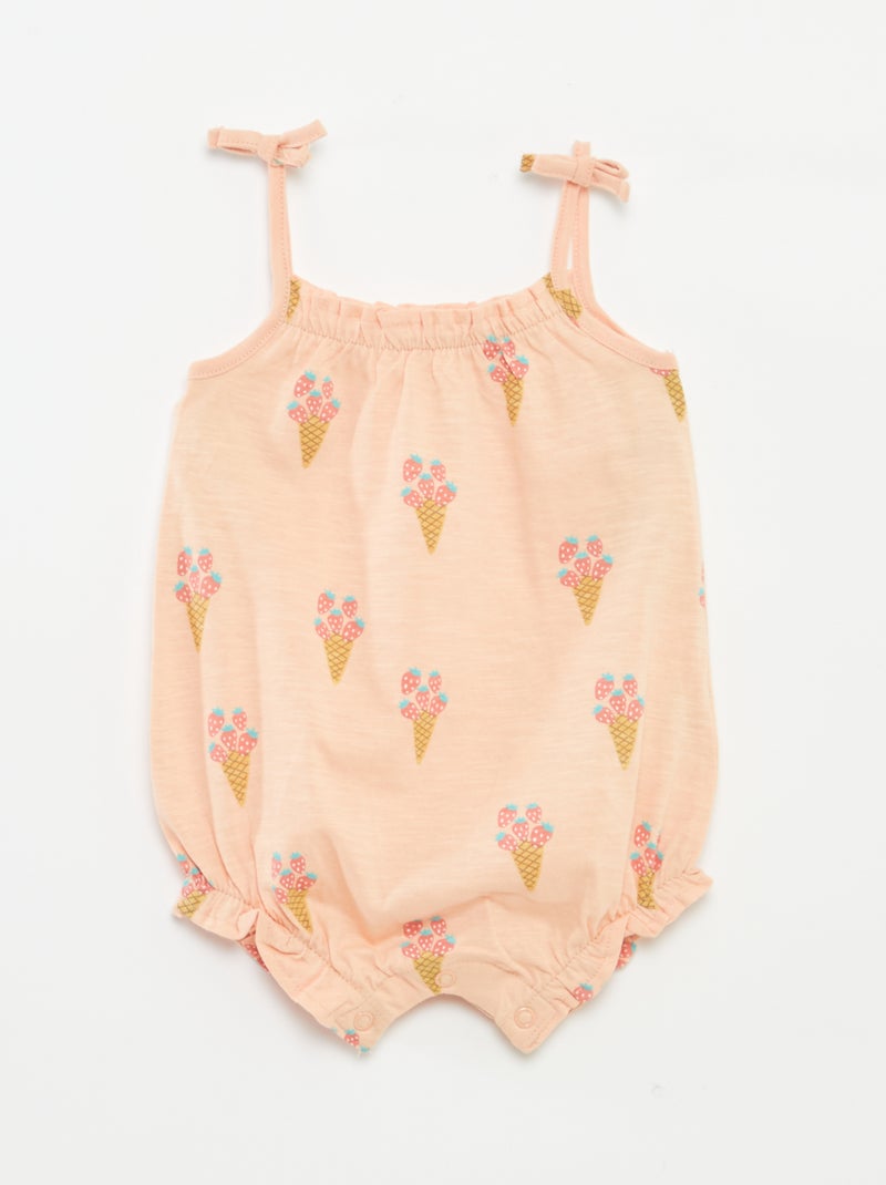 Pack de 2 peleles ligeros NARANJA - Kiabi