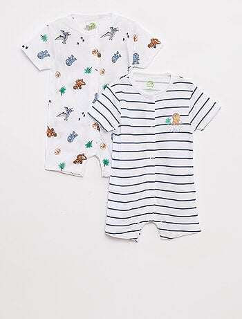 Pack de 2 peleles pijama