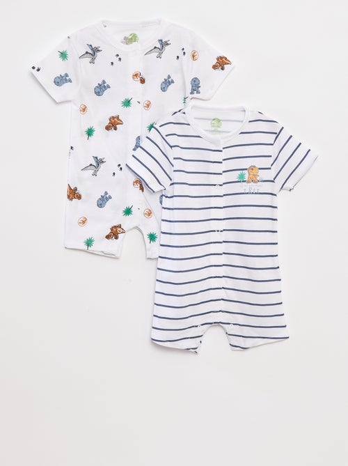 Pack de 2 peleles pijama - Kiabi