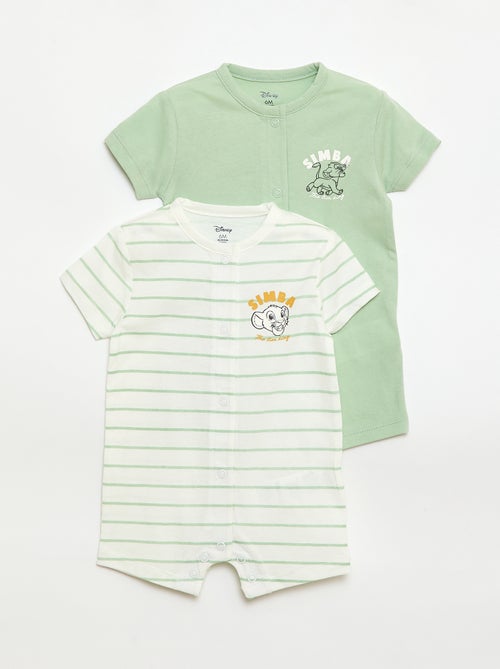 Pack de 2 peleles 'Simba' 'Disney' - Kiabi