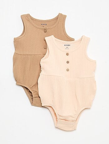 Pack de 2 peleles sin mangas