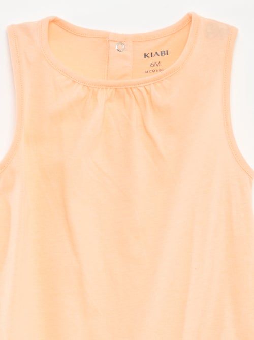 Pack de 2 peleles sin mangas - Kiabi