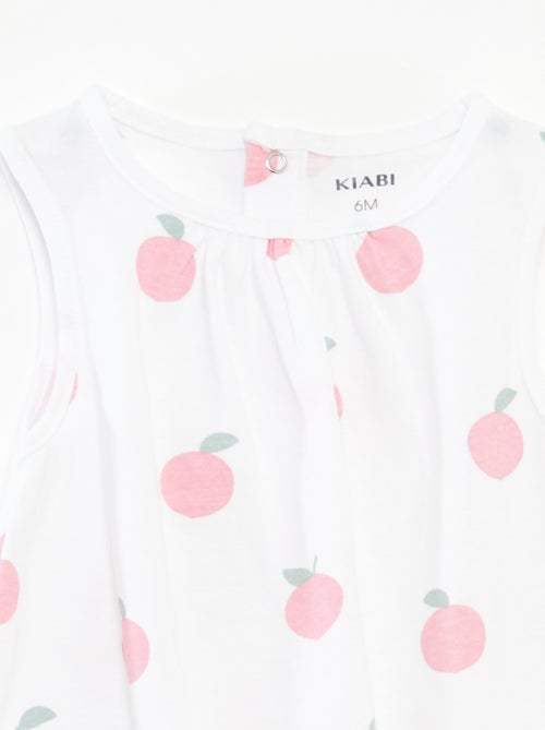 Pack de 2 peleles sin mangas - Kiabi