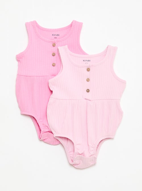 Pack de 2 peleles sin mangas - Kiabi