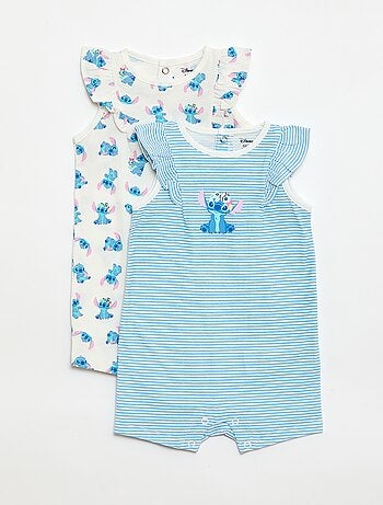 Pack de 2 peleles 'Stitch' 'Disney' sin mangas