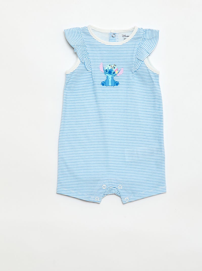 Pack de 2 peleles 'Stitch' 'Disney' sin mangas Azul - Kiabi
