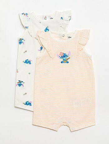 Pack de 2 peleles 'Stitch' 'Disney' sin mangas