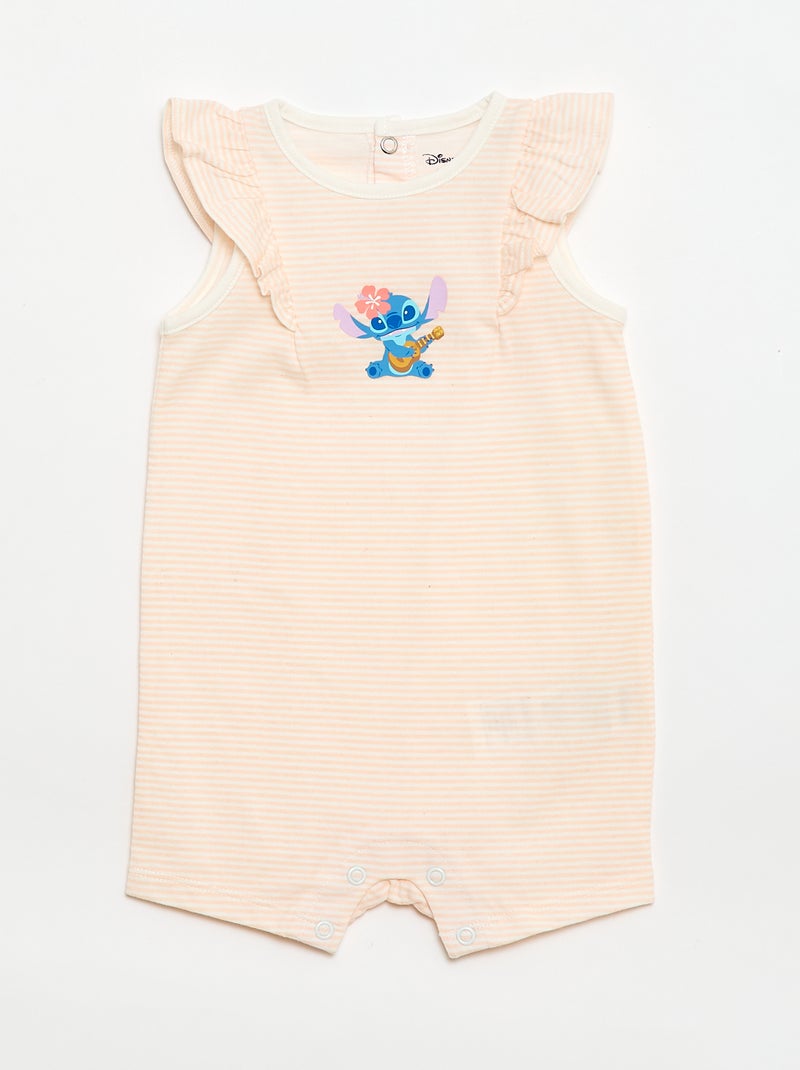 Pack de 2 peleles 'Stitch' 'Disney' sin mangas Blanco - Kiabi