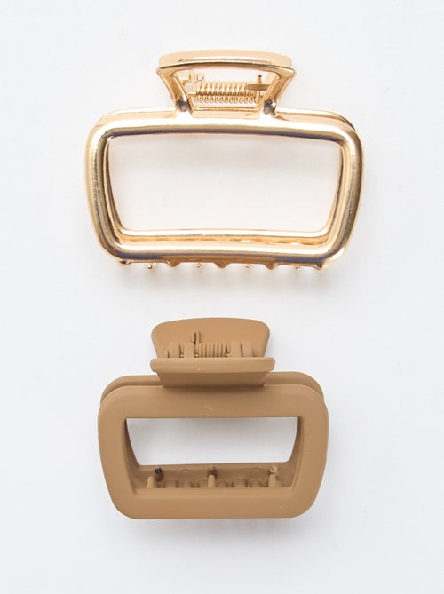 Pack de 2 pequeñas pinzas de cangrejo - Kiabi