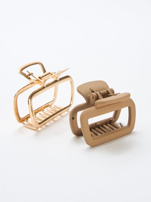 Pack de 2 pequeñas pinzas de cangrejo - Kiabi