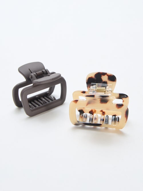 Pack de 2 pequeñas pinzas de cangrejo - Kiabi