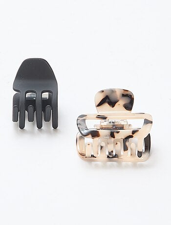 Pack de 2 pequeñas pinzas para el cabello