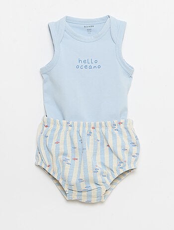 Pack de 2 piezas - body + Pantalón corto