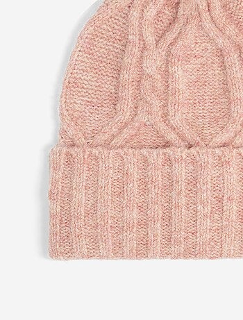 Pack de 2 piezas - Gorro con pompón + cuello tubular