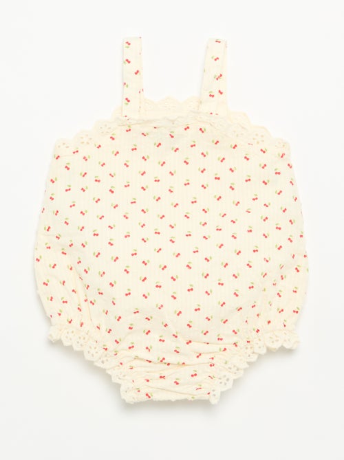 Pack de 2 piezas - pelele + sombrero - Kiabi