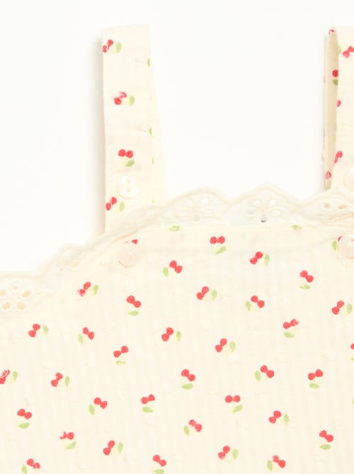 Pack de 2 piezas - pelele + sombrero - Kiabi