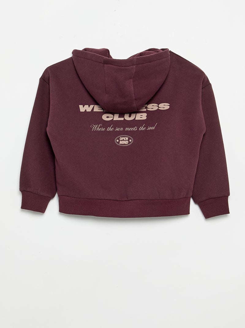 Pack de 2 piezas - sudadera + chándal Purpura - Kiabi