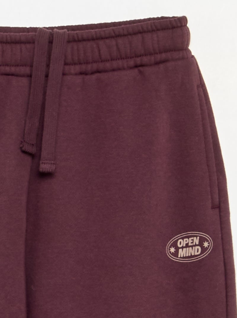 Pack de 2 piezas - sudadera + chándal Purpura - Kiabi