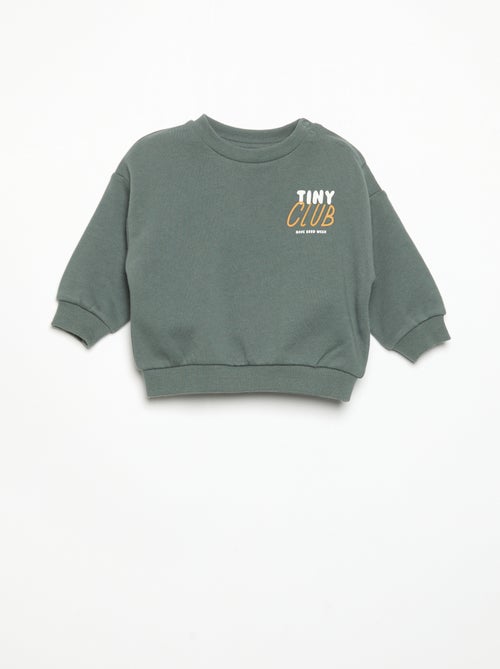 Pack de 2 piezas - Sudadera + pantalón de chándal - Kiabi