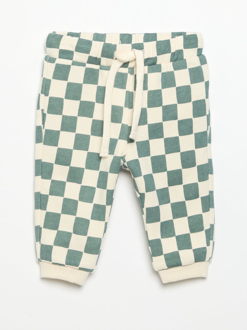 Pack de 2 piezas - Sudadera + pantalón de chándal Verde - Kiabi