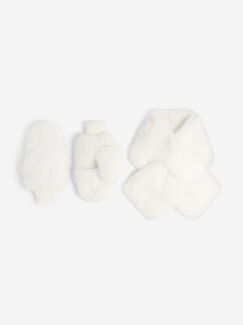 Pack de 2 piezas: bufanda + manoplas - Kiabi