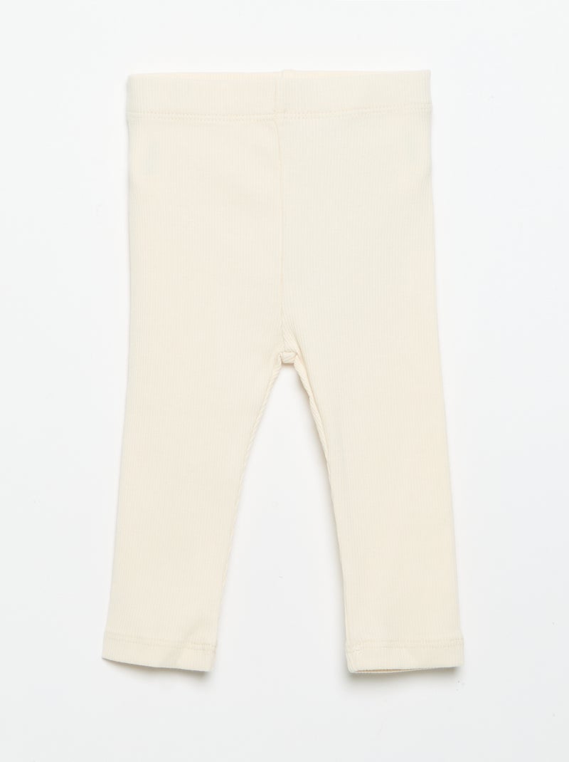 Pack de 2 piezas: sudadera + legging Blanco - Kiabi