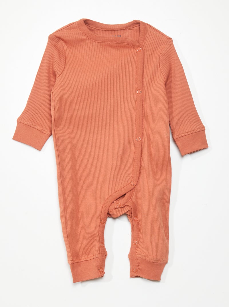 Pack de 2 pijamas - colección de fácil colocación BEIGE - Kiabi