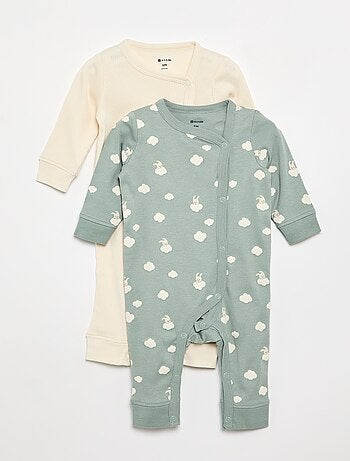 Pack de 2 pijamas - colección de fácil colocación