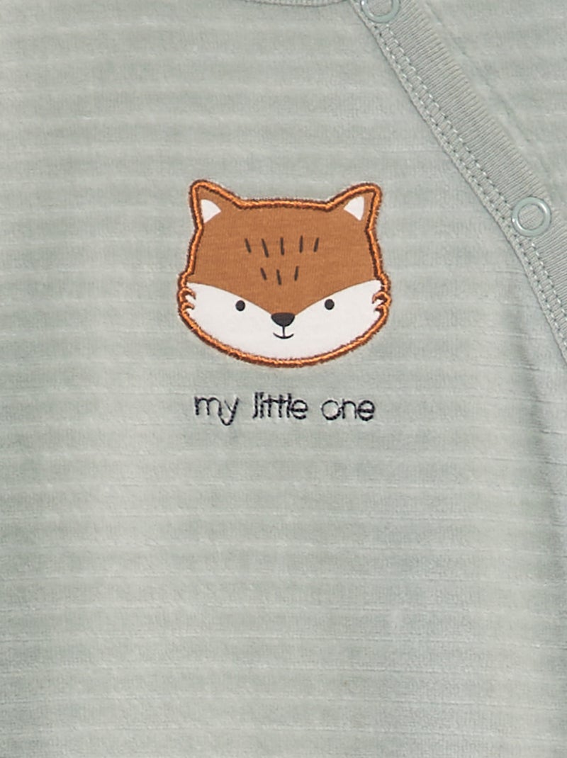 Pack de 2 pijamas AZUL - Kiabi