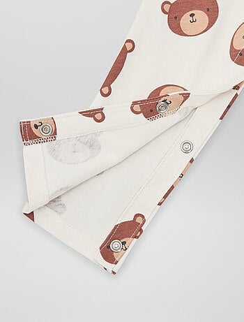 Pack de 2 pijamas con abertura - Fácil de Poner