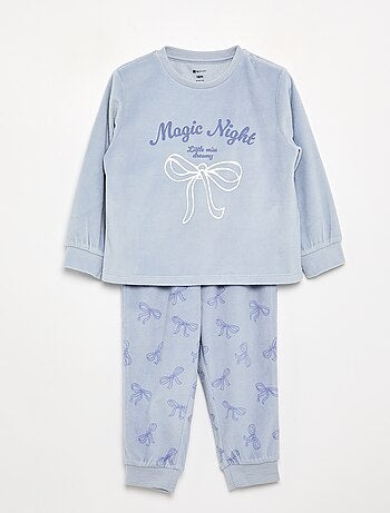 Pack de 2 pijamas de 2 piezas de forro polar estampado