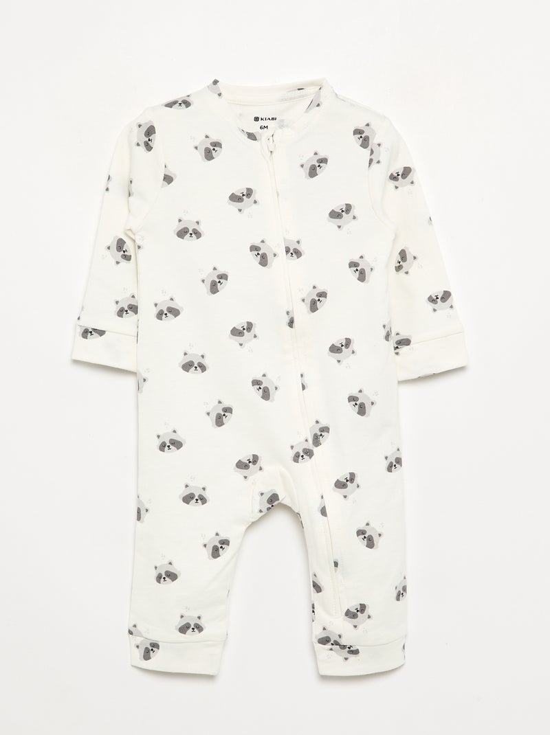 Pack de 2 pijamas de algodón Azul - Kiabi