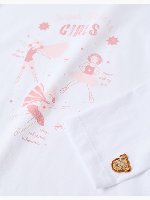 Pack de 2 pijamas de algodón estampados - Kiabi