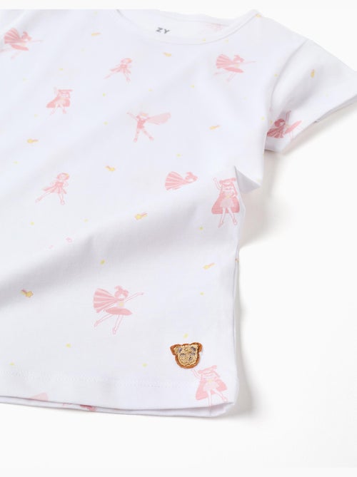 Pack de 2 pijamas de algodón estampados - Kiabi