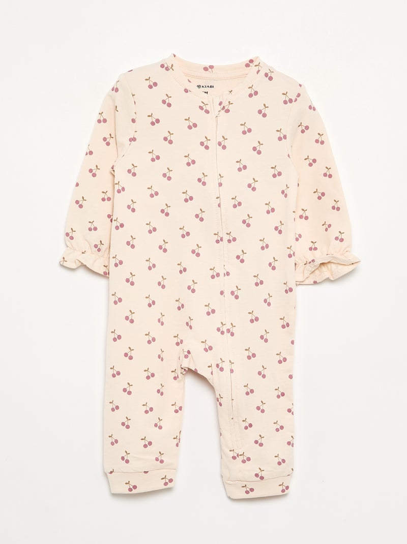Pack de 2 pijamas de algodón Rosa - Kiabi